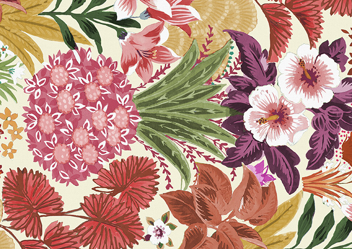 Kerala, Flamenco - Twist&Fit Roman Blind - Image 7